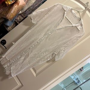 Used lace shirt dress